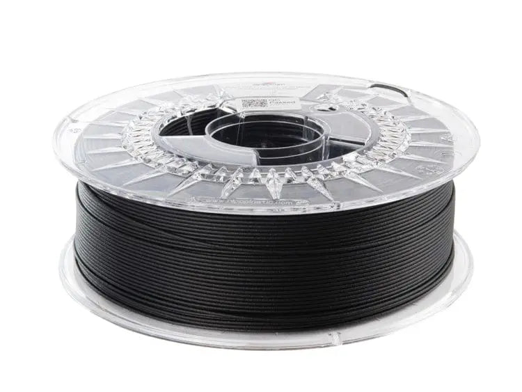 Black - 1.75mm Spectrum Nylon PA6 Low Warp GF30 Filament - 1 kg