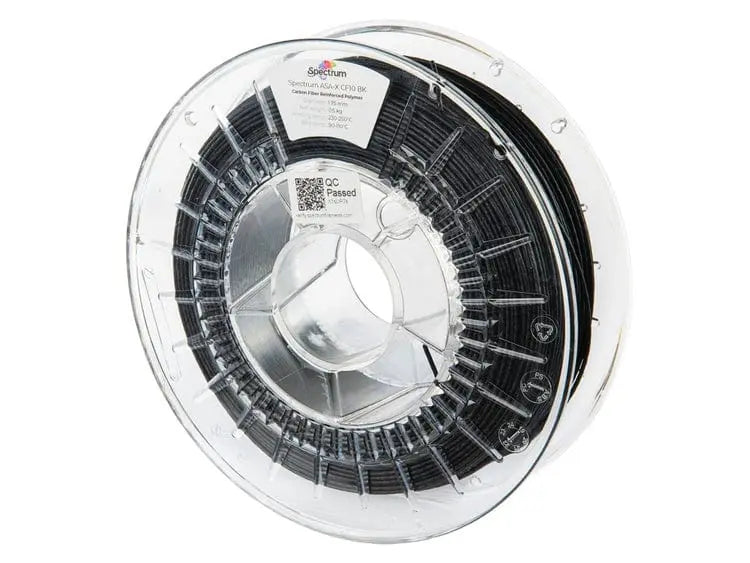 Noir CF10 - Filament Spectrum ASA-X - 1,75 mm, 0,5 kg