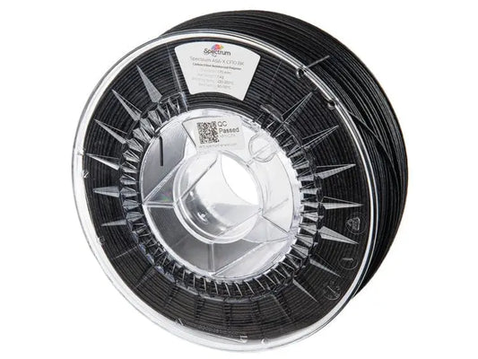 Black CF10 - Spectrum ASA-X Filament - 1.75mm, 1kg