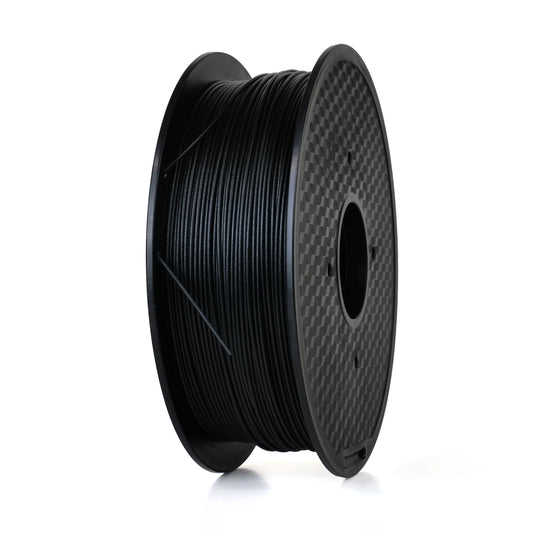 Black - Standard PETG-GF Filament - 1.75mm, 1kg