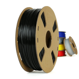 Noir - Filament UltiMate PLA+ fabriqué au Canada - 2,85 mm, 1 kg