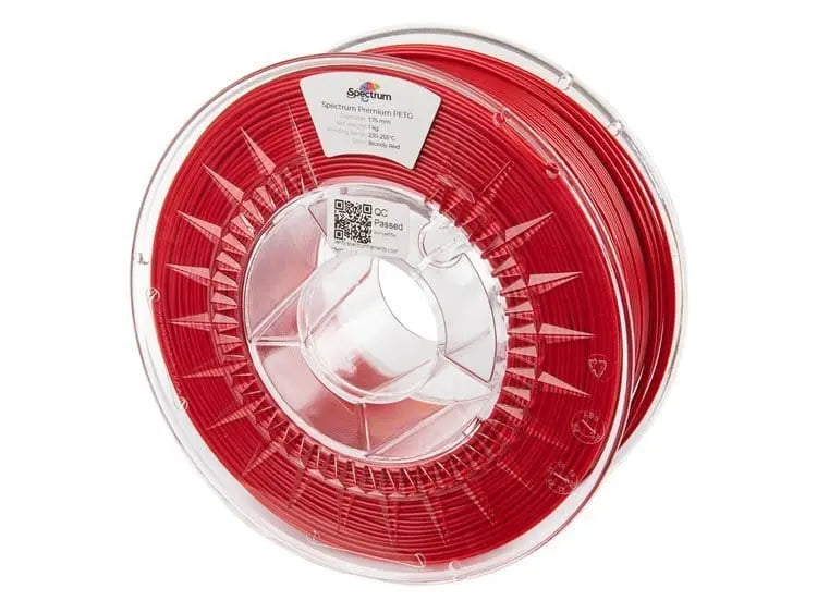 Bloody Red - Spectrum PETG Filament - 1.75mm, 1kg