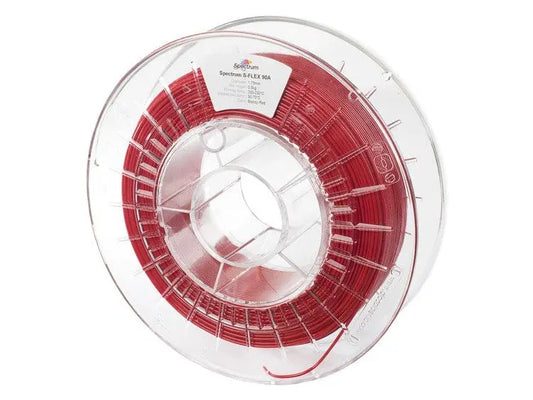 Bloody Red - Spectrum S-Flex 90A Filament - 1.75mm, 0.5kg