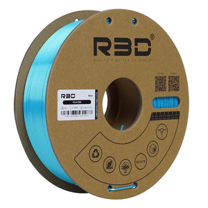 Filament PLA soie bleu R3D - 1,75 mm, 1 kg