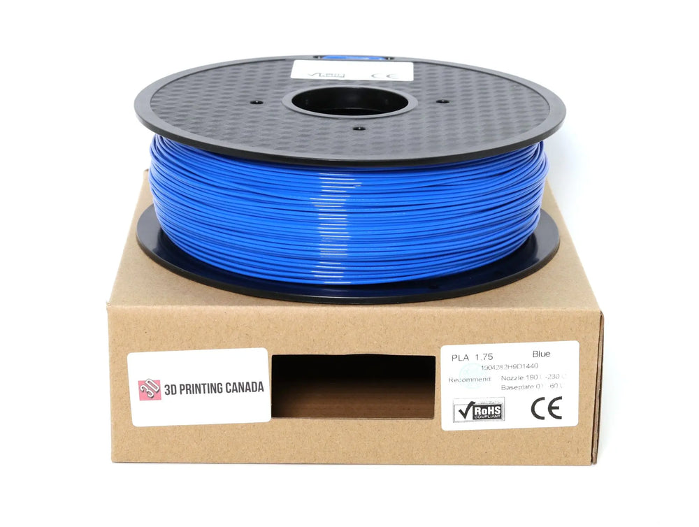 Bleu - Filament PLA standard - 1,75 mm, 1 kg