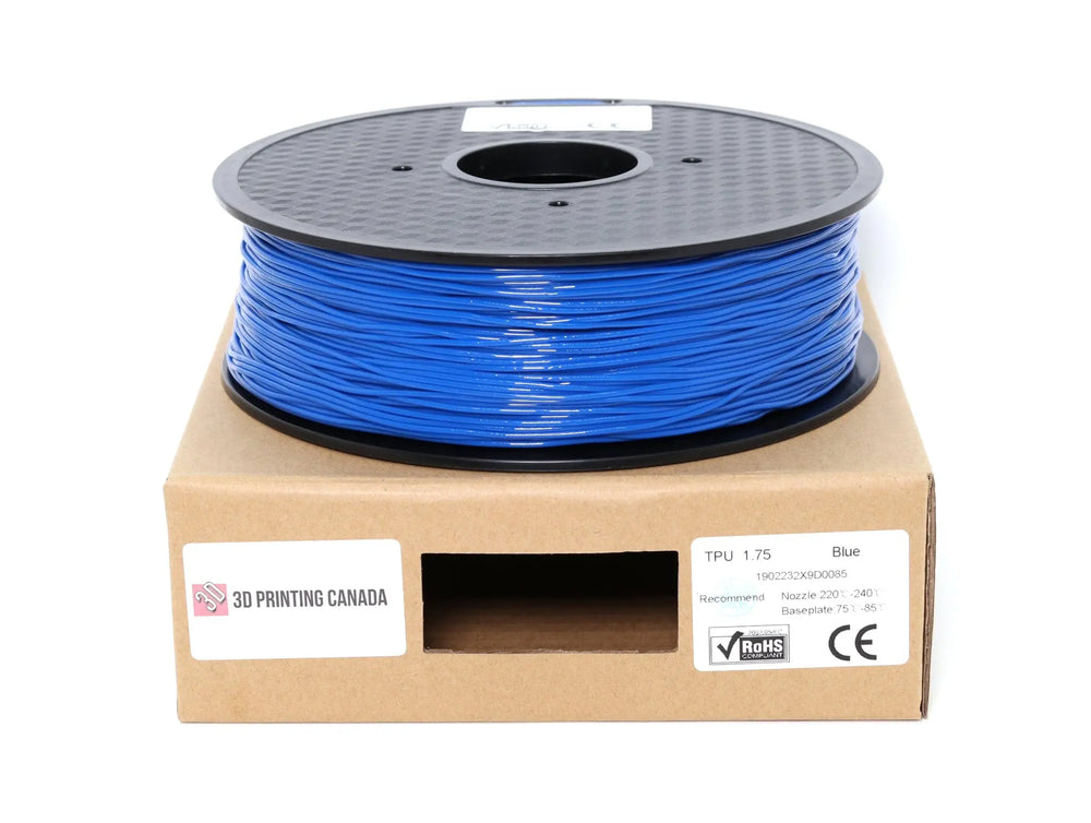 Blue - Standard TPU Filament - 1.75mm, 1kg