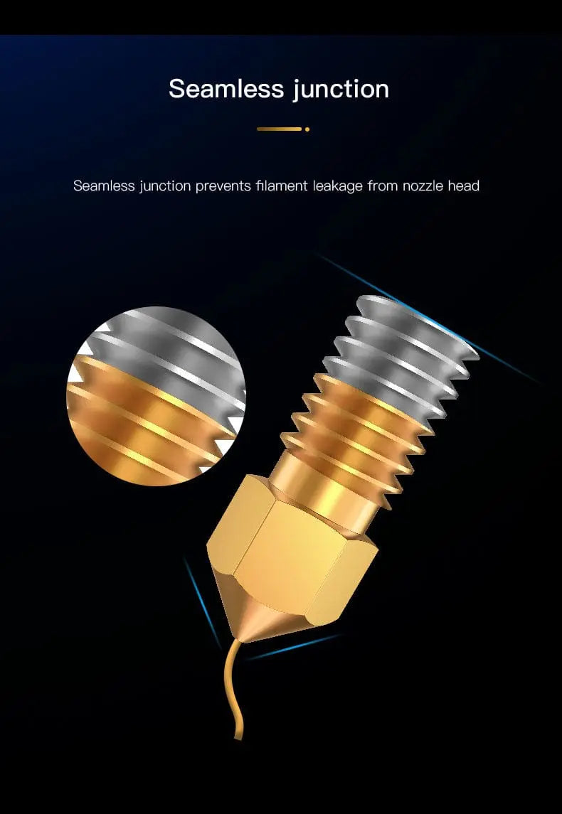 Official Creality CR-10s Pro / CR-10 Max Brass Nozzle 1.75mm-0.4mm