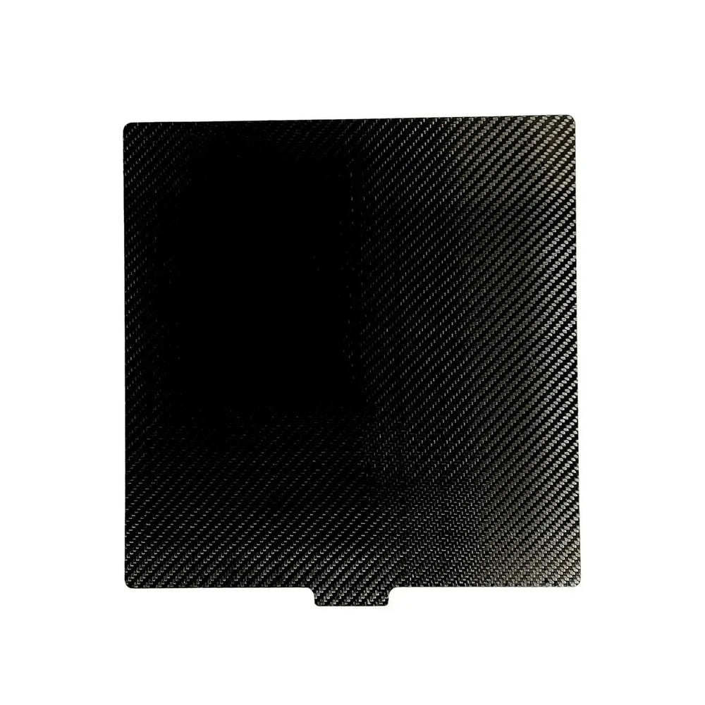 Carbon Fiber Fibre Build Surface 660mm wide x 660mm Long x 1mm - 3K Twill Glossy - Flexi Plate with Magnet for Modix 3D Printing Canada