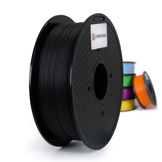 Fibre de carbone - Filament PLA standard - 1,75 mm, 1 kg 