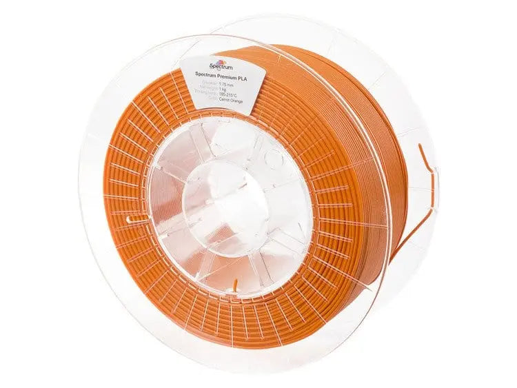 Carotte Orange - Filament PLA Premium Spectrum - 1,75 mm, 1 kg