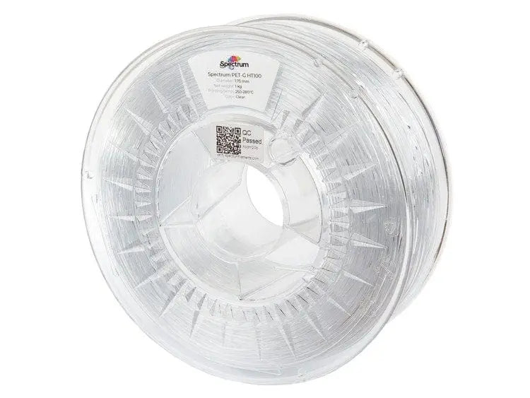 Transparent - Spectre 1,75 mm PET-G Filament HT100 - 1 kg