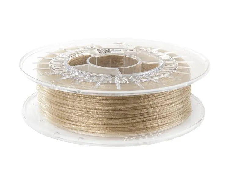 Clear Gold - Spectrum Glitter PLA Filament - 1.75mm, 0.5kg