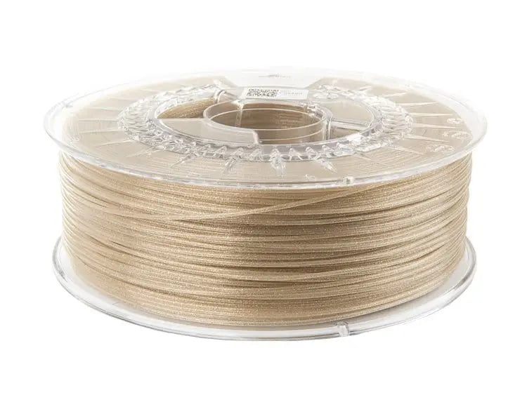 Clear Gold - Filament PLA paillettes Spectrum - 1,75 mm, 1 kg