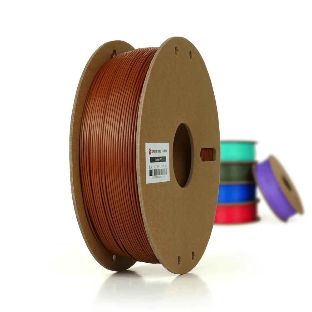 Coffee - Budget PLA Filament - 1.75mm, 1kg