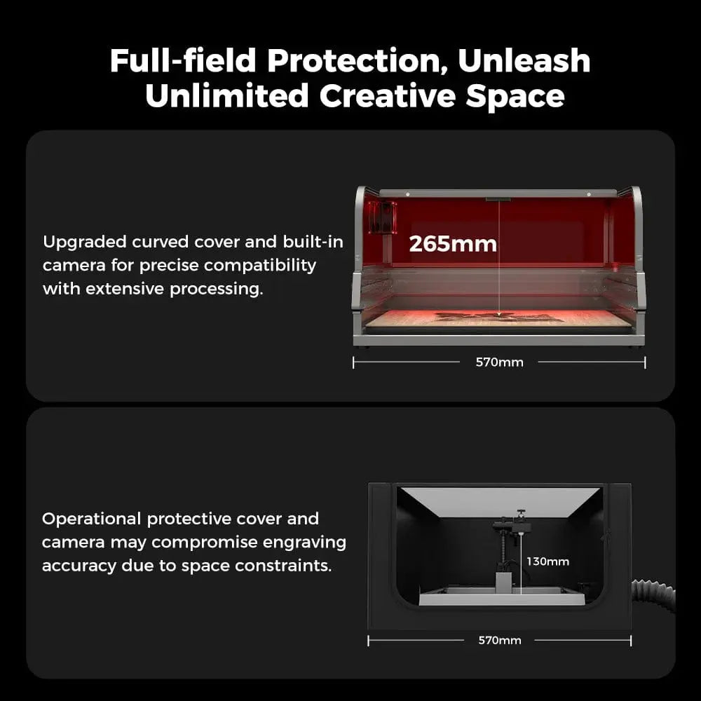 Creality Falcon 2 Pro 40W Enclosed Laser Engraver & Cutter