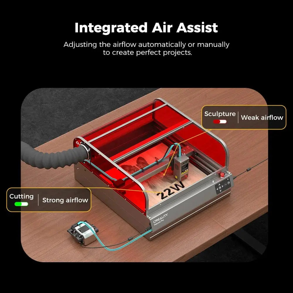 Creality Falcon 2 Pro 40W Enclosed Laser Engraver & Cutter