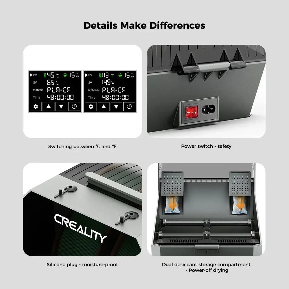 Creality Space Pi Filament Dryer Plus (Double Spool) Creality