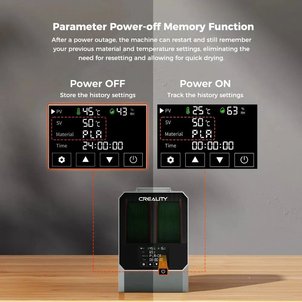 Creality Space Pi Filament Dryer Plus (Double Spool) Creality