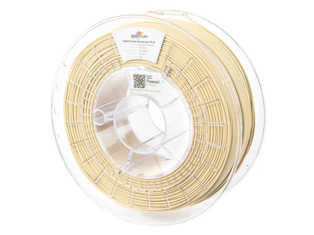 Cream Beige - Spectrum Huracan PLA Filament - 1.75mm, 1kg