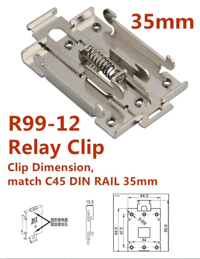 DIN Rail Clips - 35mm - 3D Printing Canada