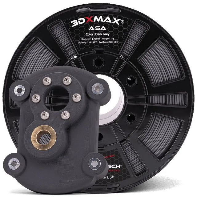 Gris foncé - Filament ASA 3DXTech 3DXMAX® de 1,75 mm - 1 kg