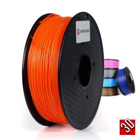 Orange foncé - Filament TPU standard - 1,75 mm, 1 kg