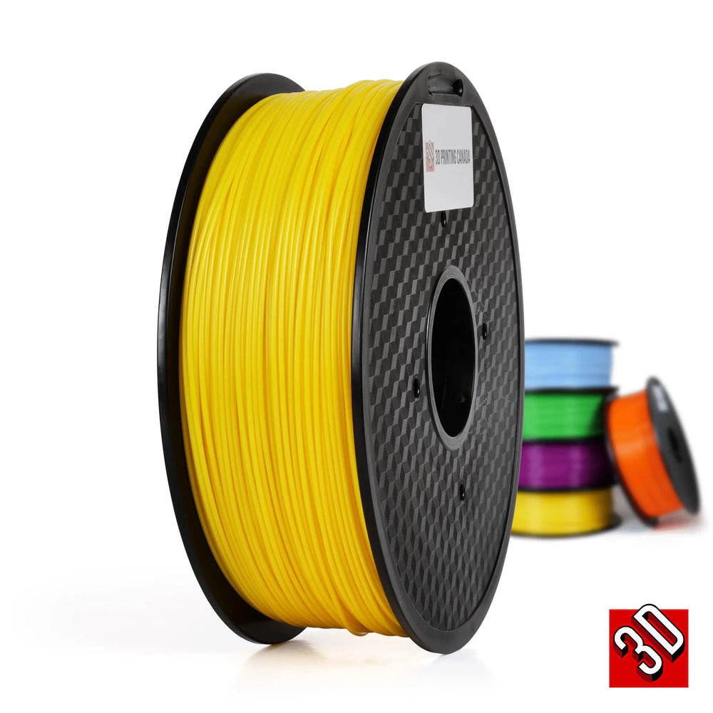 Jaune foncé - Filament ABS standard - 1,75 mm, 1 kg