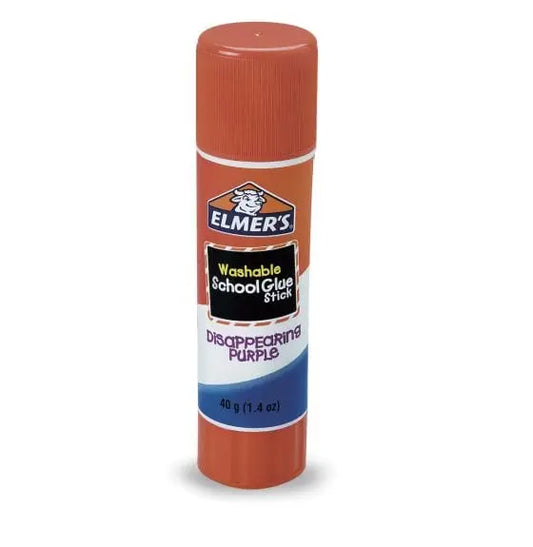 Elmer's Purple Water Washable Glue Stick - 40g