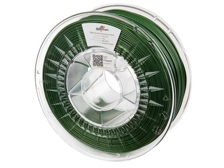 Vert émeraude - Filament PLA scintillant Spectrum 1,75 mm - 1 kg