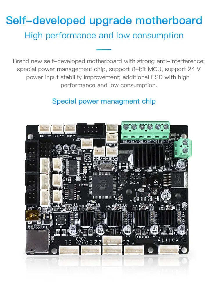 Carte officielle Creality Silent v2.2.1 pour CR-10 S4 S5/CR-X/Ender 5 Plus