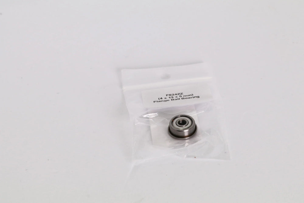 F624ZZ (4 x 13 x 5 mm) Flange Ball Bearing