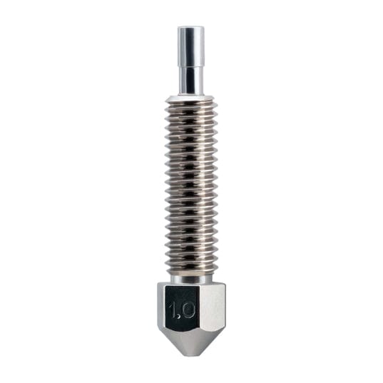 Micro Swiss Brass Plated Wear Resistant Nozzle for FlowTech™ Hotend - 1.0mm