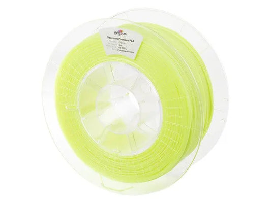 Fluo Yellow - 1.75mm Spectrum PLA Filament - 1 kg