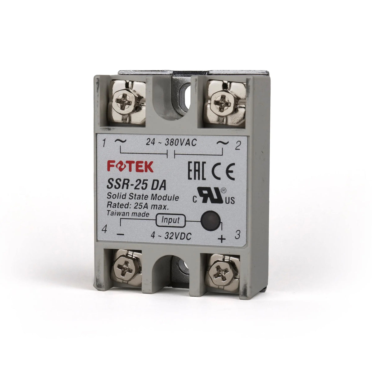 Relé Estado Solido 24-380vac 25a Ssr-25da | Cuotas sin interés