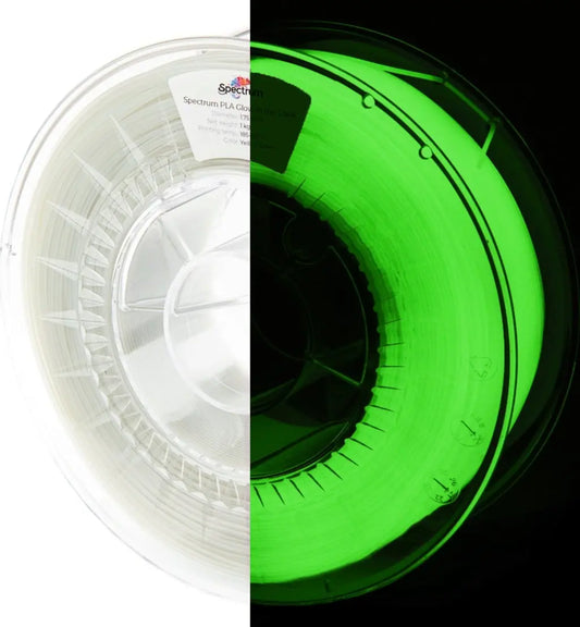 Filament Spectrum ASA 275 phosphorescent jaune vert - 1,75 mm, 0,25 kg