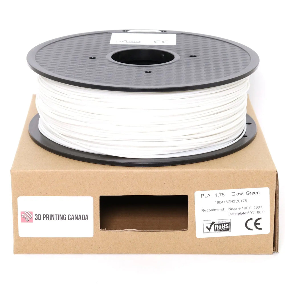 Phosphorescent - Vert - Filament PLA Standard - 1.75mm, 1kg 