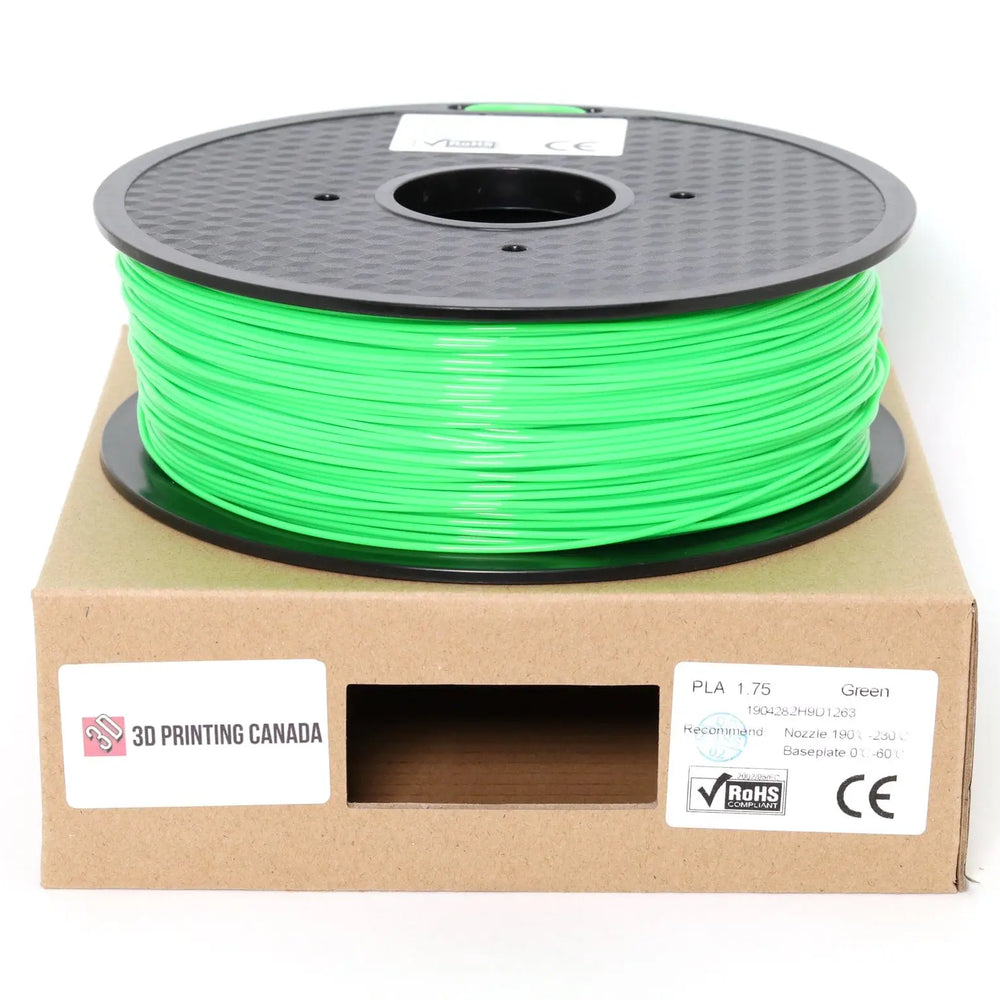 Green - Standard PLA Filament - 1.75mm, 1kg