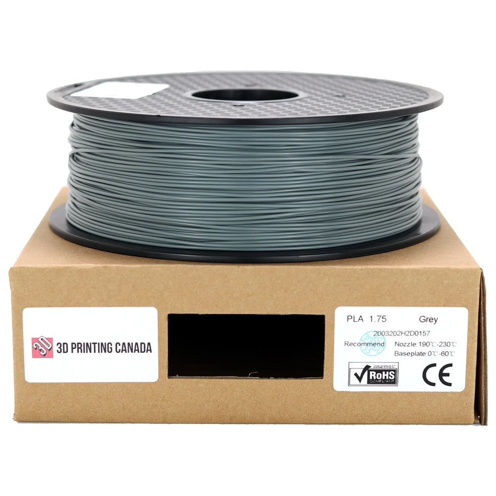 Gris - Filament PLA Standard - 1.75mm, 1kg 