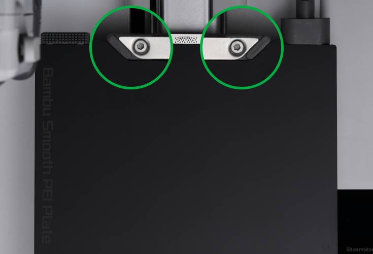 Step 1: Align the plate with the platform fixed points, with the plate name facing you