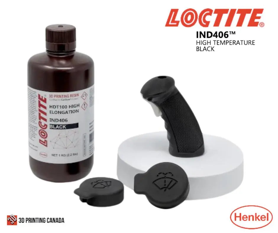 Henkel LOCTITE 3D IND406 Tough Haute Température - Noir - 1 kg