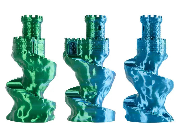 Lagoon Breeze - Spectrum PLA Magic SILK Filament - 1.75mm, 1kg Spectrum Filaments