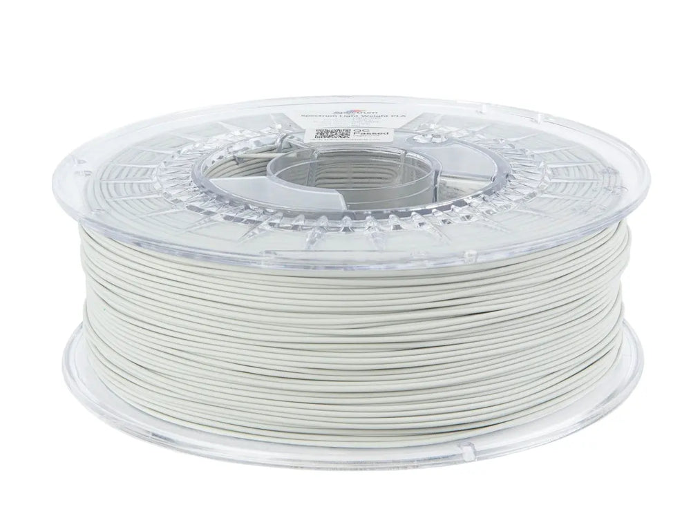 Light Grey - 1.75mm Spectrum Light Weight PLA - 1 kg