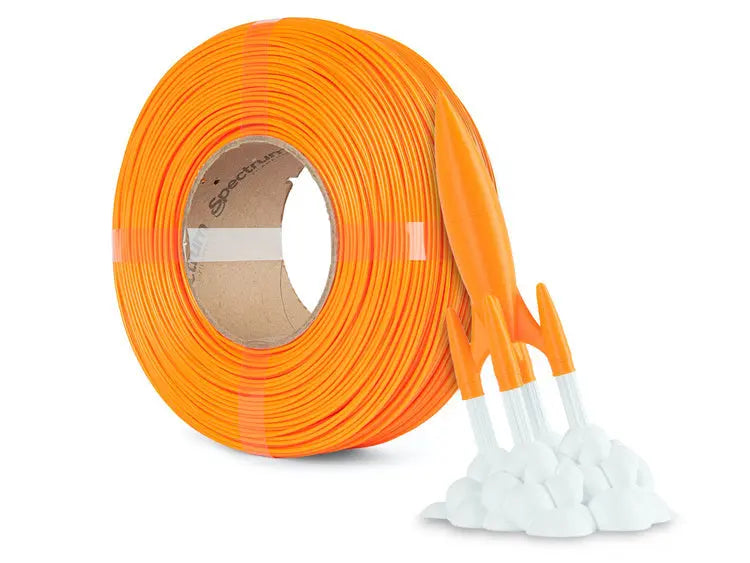 Lion Orange - Spectrum Premium PLA Filament High Speed Refill - 1.75mm, 1kg Spectrum Filaments