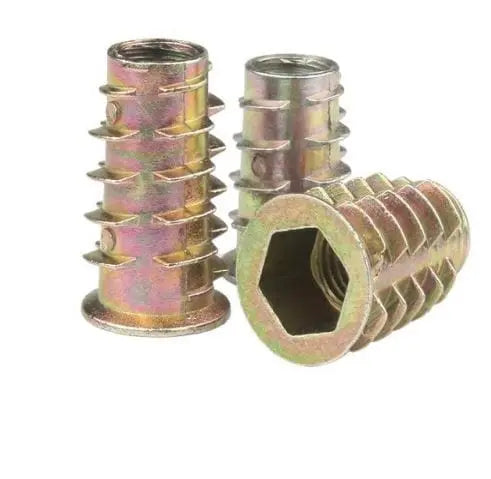 M5x10mm Screw-in Insert Nut - 10 Pack