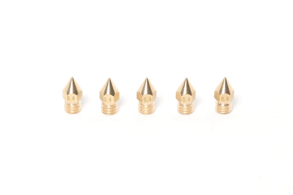 MK8 buse en laiton 1,75 mm-0,4 mm (pack de 5)