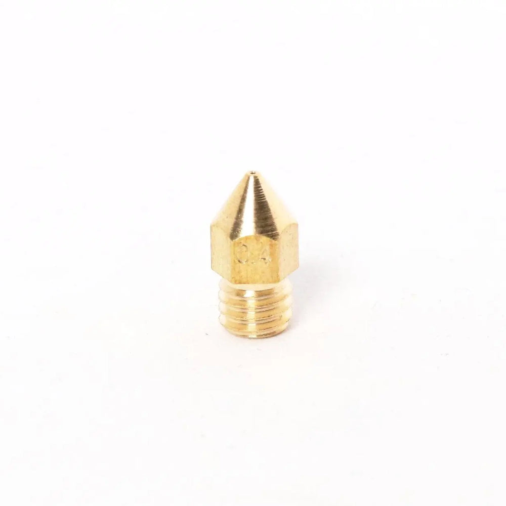 MK8 Brass Nozzle 1.75mm-0.4mm (5mm Thread Length)