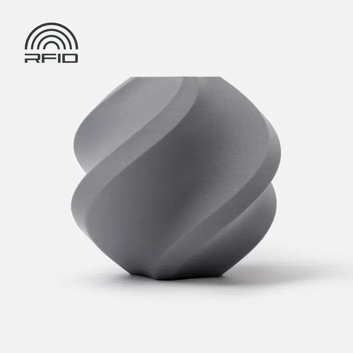 Matte Ash Grey - Bambu Lab PLA Matte Filament - 1.75mm, 1kg Bambu Lab