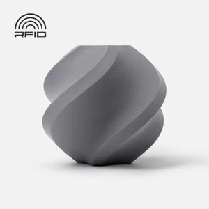 Filament PLA mat Bambu Lab, gris cendré mat, 1,75 mm, 1 kg