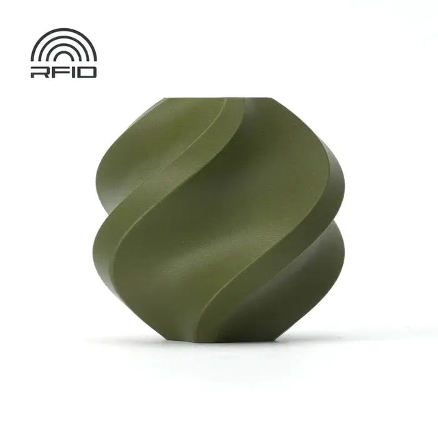 Matte Dark Green - Bambu Lab PLA Matte Filament - 1.75mm, 1kg Bambu Lab