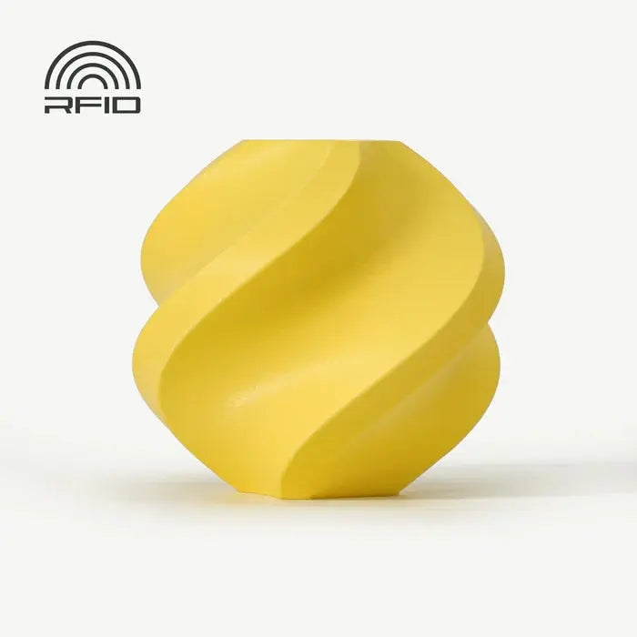 Matte Lemon Yellow - Bambu Lab PLA Matte Filament - 1.75mm, 1kg Bambu Lab